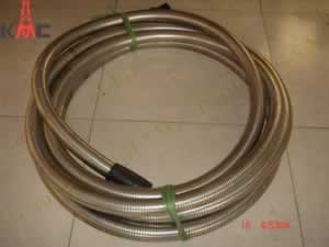 Armoured fire hose